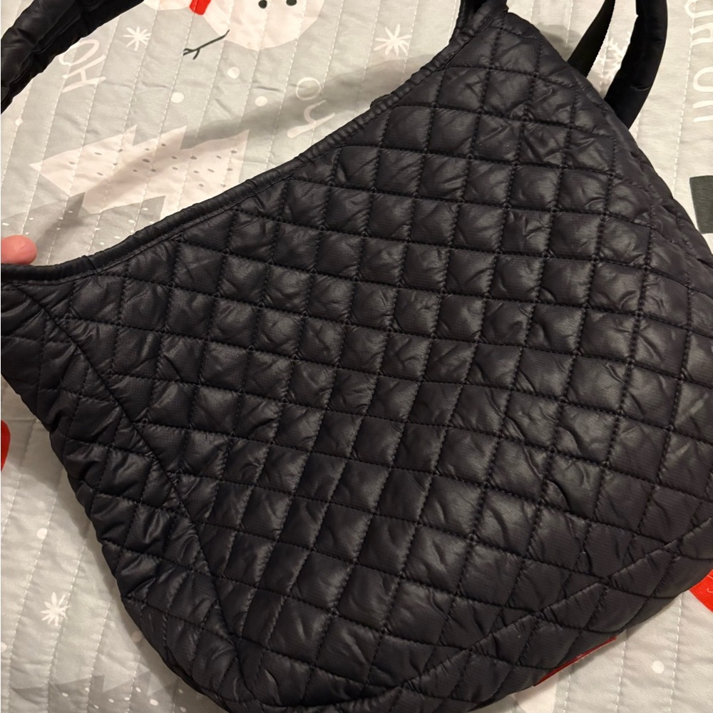 Quilted Black Shoulder Bag